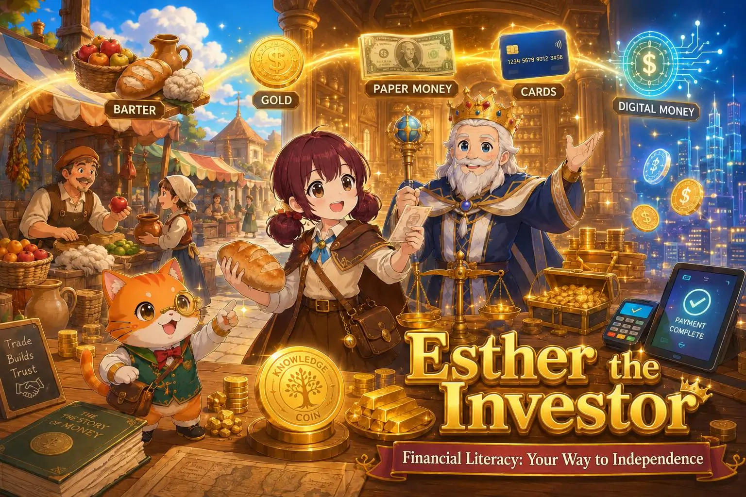 Watch Esther the Investor Tutorial